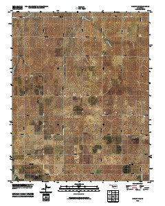 Harmon NW Oklahoma Historical topographic map, 1:24000 scale, 7.5 X 7.5 Minute, Year 2010