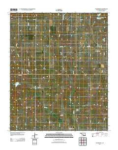 Harrisburg Oklahoma Historical topographic map, 1:24000 scale, 7.5 X 7.5 Minute, Year 2012