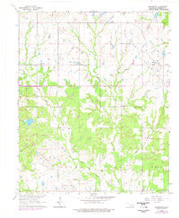 Harrisburg Oklahoma Historical topographic map, 1:24000 scale, 7.5 X 7.5 Minute, Year 1963