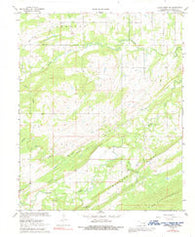 Hartshorne SW Oklahoma Historical topographic map, 1:24000 scale, 7.5 X 7.5 Minute, Year 1967