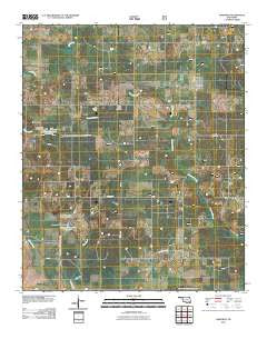 Haworth Oklahoma Historical topographic map, 1:24000 scale, 7.5 X 7.5 Minute, Year 2010