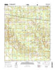 Haworth Oklahoma Current topographic map, 1:24000 scale, 7.5 X 7.5 Minute, Year 2016