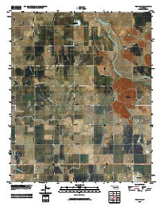 Headrick Oklahoma Historical topographic map, 1:24000 scale, 7.5 X 7.5 Minute, Year 2010