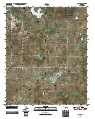Healdton Oklahoma Historical topographic map, 1:24000 scale, 7.5 X 7.5 Minute, Year 2009