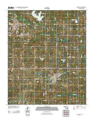 Healdton Oklahoma Historical topographic map, 1:24000 scale, 7.5 X 7.5 Minute, Year 2012