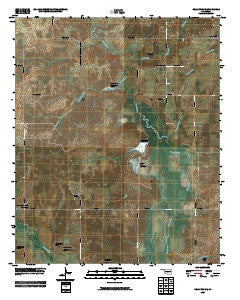 Healdton SE Oklahoma Historical topographic map, 1:24000 scale, 7.5 X 7.5 Minute, Year 2009