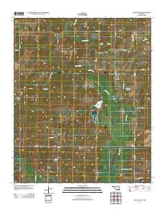 Healdton SE Oklahoma Historical topographic map, 1:24000 scale, 7.5 X 7.5 Minute, Year 2012
