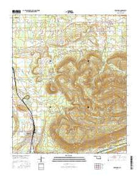 Heavener Oklahoma Current topographic map, 1:24000 scale, 7.5 X 7.5 Minute, Year 2016