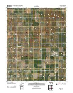 Helena Oklahoma Historical topographic map, 1:24000 scale, 7.5 X 7.5 Minute, Year 2012