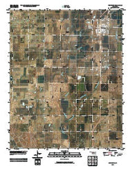 Hennessey Oklahoma Historical topographic map, 1:24000 scale, 7.5 X 7.5 Minute, Year 2009