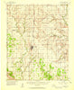 Hennessey Oklahoma Historical topographic map, 1:62500 scale, 15 X 15 Minute, Year 1956