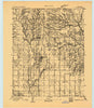 Hennessey Oklahoma Historical topographic map, 1:62500 scale, 15 X 15 Minute, Year 1893