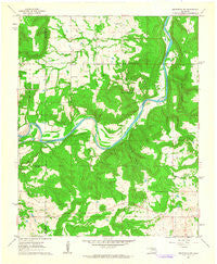 Henryetta SW Oklahoma Historical topographic map, 1:24000 scale, 7.5 X 7.5 Minute, Year 1962