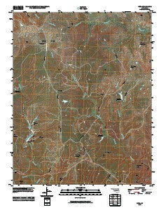 Herd Oklahoma Historical topographic map, 1:24000 scale, 7.5 X 7.5 Minute, Year 2010