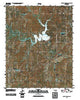 Heyburn Reservoir Oklahoma Historical topographic map, 1:24000 scale, 7.5 X 7.5 Minute, Year 2010