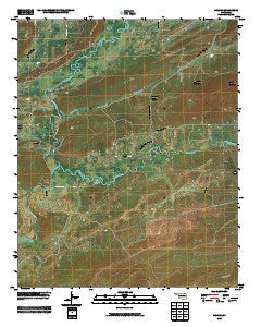 Higgins Oklahoma Historical topographic map, 1:24000 scale, 7.5 X 7.5 Minute, Year 2009