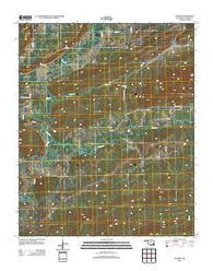 Higgins Oklahoma Historical topographic map, 1:24000 scale, 7.5 X 7.5 Minute, Year 2012