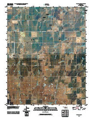 Hillsdale Oklahoma Historical topographic map, 1:24000 scale, 7.5 X 7.5 Minute, Year 2010