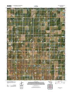 Hillsdale Oklahoma Historical topographic map, 1:24000 scale, 7.5 X 7.5 Minute, Year 2012