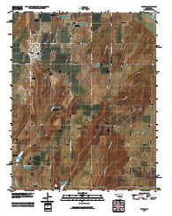 Hinton Oklahoma Historical topographic map, 1:24000 scale, 7.5 X 7.5 Minute, Year 2010