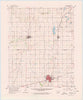 Hobart Oklahoma Historical topographic map, 1:62500 scale, 15 X 15 Minute, Year 1961