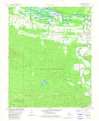 Hodgen Oklahoma Historical topographic map, 1:24000 scale, 7.5 X 7.5 Minute, Year 1981