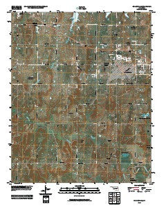 Holdenville Oklahoma Historical topographic map, 1:24000 scale, 7.5 X 7.5 Minute, Year 2010
