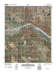 Hollis SW Oklahoma Historical topographic map, 1:24000 scale, 7.5 X 7.5 Minute, Year 2012