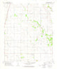 Hollister NW Oklahoma Historical topographic map, 1:24000 scale, 7.5 X 7.5 Minute, Year 1974