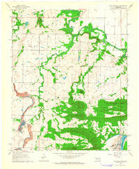 Holt Mountain Oklahoma Historical topographic map, 1:24000 scale, 7.5 X 7.5 Minute, Year 1963