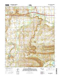 Holt Mountain Oklahoma Current topographic map, 1:24000 scale, 7.5 X 7.5 Minute, Year 2016