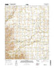 Homestead Oklahoma Current topographic map, 1:24000 scale, 7.5 X 7.5 Minute, Year 2016