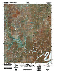 Hominy NE Oklahoma Historical topographic map, 1:24000 scale, 7.5 X 7.5 Minute, Year 2009