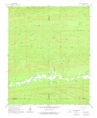 Honobia Oklahoma Historical topographic map, 1:24000 scale, 7.5 X 7.5 Minute, Year 1966
