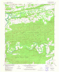 Hontubby Oklahoma Historical topographic map, 1:24000 scale, 7.5 X 7.5 Minute, Year 1981