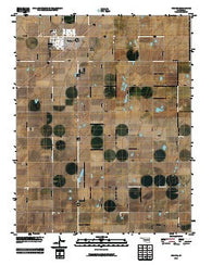 Hooker Oklahoma Historical topographic map, 1:24000 scale, 7.5 X 7.5 Minute, Year 2010