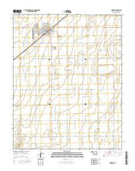 Hooker Oklahoma Current topographic map, 1:24000 scale, 7.5 X 7.5 Minute, Year 2016