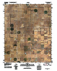 Hooker NW Oklahoma Historical topographic map, 1:24000 scale, 7.5 X 7.5 Minute, Year 2010