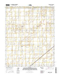 Hooker NW Oklahoma Current topographic map, 1:24000 scale, 7.5 X 7.5 Minute, Year 2016