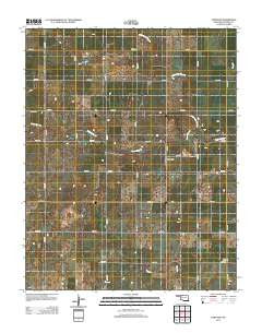 Hopeton Oklahoma Historical topographic map, 1:24000 scale, 7.5 X 7.5 Minute, Year 2012