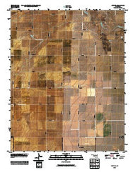 Hopkins Oklahoma Historical topographic map, 1:24000 scale, 7.5 X 7.5 Minute, Year 2010