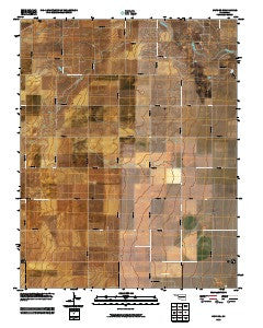 Hopkins Oklahoma Historical topographic map, 1:24000 scale, 7.5 X 7.5 Minute, Year 2010