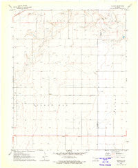 Hopkins Oklahoma Historical topographic map, 1:24000 scale, 7.5 X 7.5 Minute, Year 1971