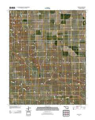 Hough Oklahoma Historical topographic map, 1:24000 scale, 7.5 X 7.5 Minute, Year 2012