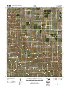 Hough Oklahoma Historical topographic map, 1:24000 scale, 7.5 X 7.5 Minute, Year 2012