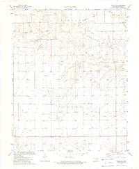 Hough SW Oklahoma Historical topographic map, 1:24000 scale, 7.5 X 7.5 Minute, Year 1973