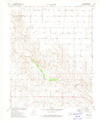 Hough Oklahoma Historical topographic map, 1:24000 scale, 7.5 X 7.5 Minute, Year 1973