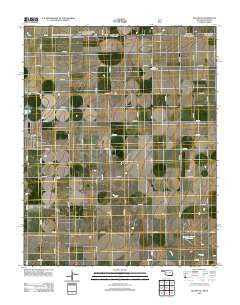 Hough NE Oklahoma Historical topographic map, 1:24000 scale, 7.5 X 7.5 Minute, Year 2012
