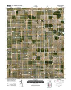 Hough NW Oklahoma Historical topographic map, 1:24000 scale, 7.5 X 7.5 Minute, Year 2012