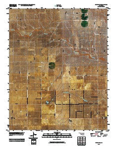 Hough SW Oklahoma Historical topographic map, 1:24000 scale, 7.5 X 7.5 Minute, Year 2010